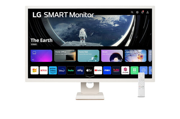 MONITOR LG FULL HD IPS 31.5,SMART WEB OS 32SR50F-W,1920X1080,ASP 16:9,GAMA SRGB 99%,BRILLO 250NITS,TR8MS,CONTR.1200:1,HDMI,USB-A,HDR10,BLUETOOTH,ALTAVOZ 5WX2,MONTAJE PARED 100X100. MONITOR LG FULL HD IPS 31.5,SMART WEB OS 32SR50F-W,1920X1080,ASP 16:9,GAMA SRGB 99%,BRILLO 250NITS,TR8MS,CONTR.1200:1,HDMI,USB-A,HDR10,BLUETOOTH,ALTAVOZ 5WX2,MONTAJE PARED 100X100.